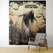 Beängstigender Halloween-Spuk Wald Wandteppich (Beispiel)