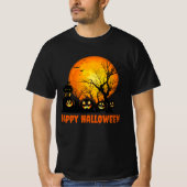 Beängstigender Halloween-T - Shirt für Männer (Vorderseite)