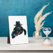 Beängstigender Halloween Turtle T - Shirt Fotoplatte (Seite)