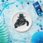 Beängstigender Halloween Turtle T - Shirt Pappteller (Party)