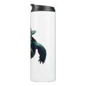 Beängstigender Halloween Turtle T - Shirt Thermosbecher (Nach rechts gedreht)