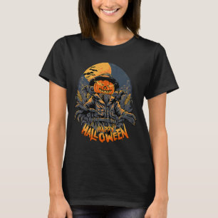 Beängstigender Höhepunkt des Kürbisgefechts T-Shirt