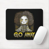 Beängstigender Horror-Monster-Face Go Mousepad (Mit Mouse)