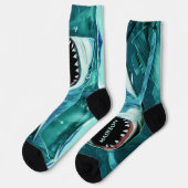 Beängstigender individuelle Name Socken (Linkes Detail)