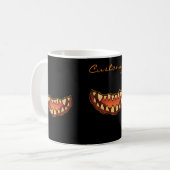 Beängstigender Jack o'lantern Thunder_Cove Kaffeetasse (Vorderseite Links)