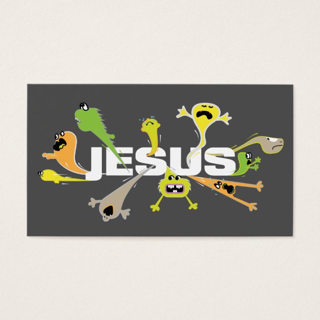 Beängstigender Jesus (Vorderseite)