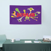 Beängstigender Jesus Banner (Messeveranstaltung)