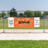 Beängstigender Jesus Banner (Insitu)