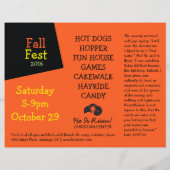 Beängstigender Jesus Flyer (Hinten)