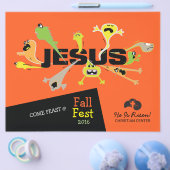 Beängstigender Jesus Flyer (Einzeln)