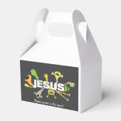 Beängstigender Jesus Geschenkschachtel (Rückseite)