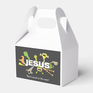 Beängstigender Jesus Geschenkschachtel