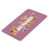 Beängstigender Jesus Magnet (Linke Seite)