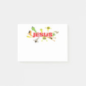 Beängstigender Jesus Post-it Klebezettel (Vorderseite)