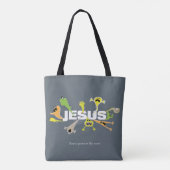Beängstigender Jesus Tasche (Rückseite)