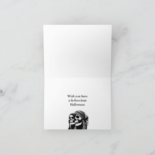 Beängstigender Karte (Innenseite)