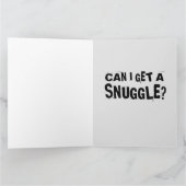 BEÄNGSTIGENDER KLEINFUNNY BIRTHDAY BOY ÜBERSIERTE  KARTE (Innenseite)