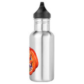 Beängstigender Kürbis Edelstahlflasche (Rechts)