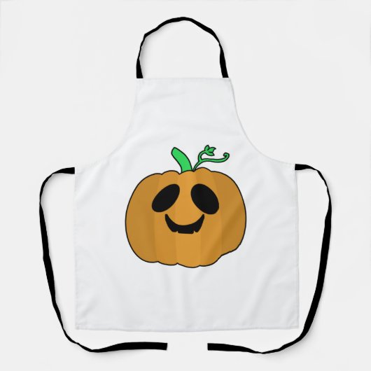 Beängstigender Kürbis Halloween V2 Schürze (Vorderseite)