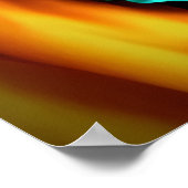 Beängstigender männlicher Clown | AI Art Poster (Ecke)