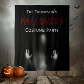 Beängstigender, moderner blutiger Halloween-Party- Wandteppich