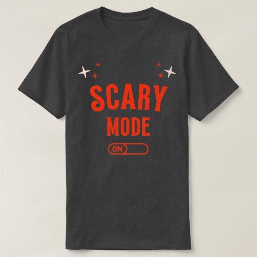 Beängstigender Modus Ein T-Shirt (Design vorne)
