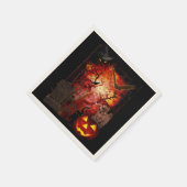 Beängstigender Napkin für Ihr Halloween-Party Serviette (Ecke)