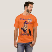 Beängstigender Orangefarbener Herbst-T - Shirt (Vorne ganz)