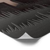 Beängstigender Paferschnitt, Geister, Fledermäuse Poster (Ecke)