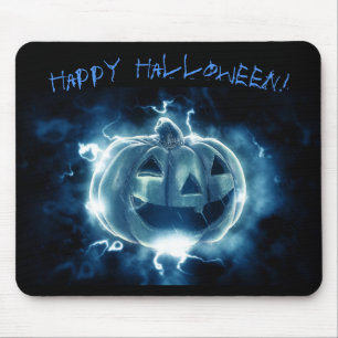 Beängstigender Pumpkin glücklich Halloween Maus Pa Mousepad