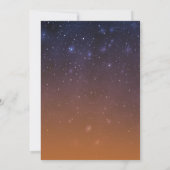 Beängstigender Pumpkin Night Party Planer Einladun Einladung (Rückseite)