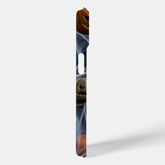 Beängstigender Pumpkin Web Halloween iPhone / iPad Case-Mate iPhone Hülle (Rückseite / Rechts)