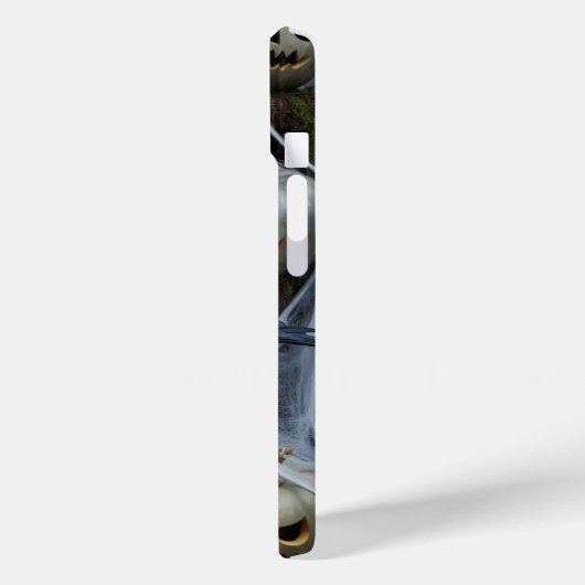 Beängstigender Pumpkin Web Halloween iPhone / iPad Case-Mate iPhone Hülle (Rückseite / Links)