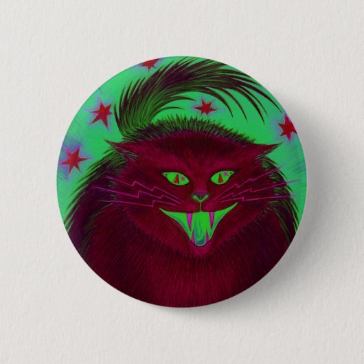 Beängstigender Roter Knopf Button (Vorderseite)