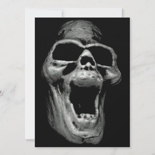 Beängstigender Schädel (Vorderseite)