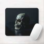 Beängstigender Schädel Mousepad (Mit Mouse)