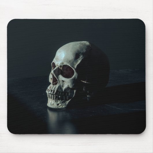 Beängstigender Schädel Mousepad (Vorne)