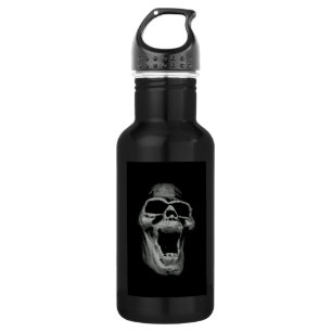Beängstigender Schädel Trinkflasche