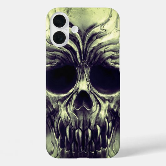 Beängstigender Skull-Handy-Fall Case-Mate iPhone Hülle (Rückseite)