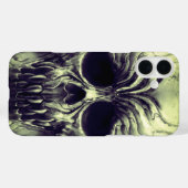 Beängstigender Skull-Handy-Fall Case-Mate iPhone Hülle (Rückseite (Horizontal))
