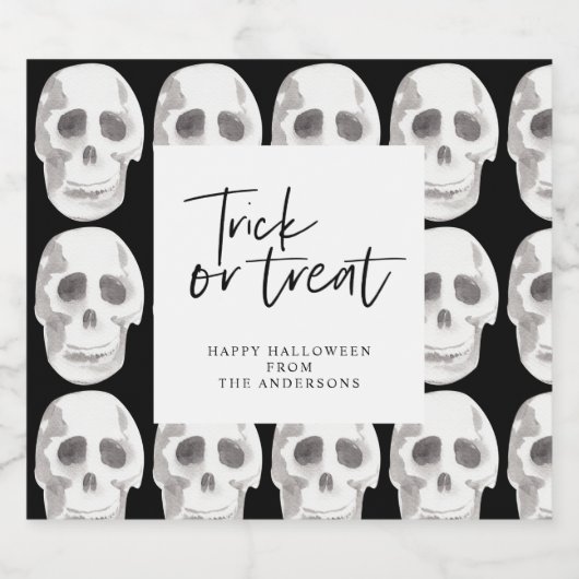 Beängstigender Skulpturentakt oder -bearbeitung | Bierflaschenetikett (Einzelnes Label)