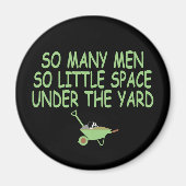 Beängstigender Slogan Magnet (Vorne)