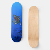 Beängstigender Spaß am Fierce Ocean Shark Skateboard (Vorderseite)