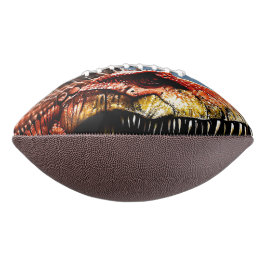 Beängstigender Spinosaurus Dinosaur, Football