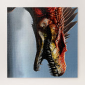 Beängstigender Spinosaurus Dinosaur, Puzzle (Horizontal)