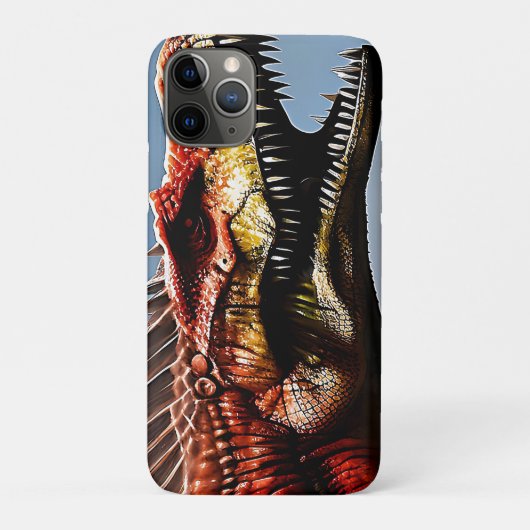 Beängstigender Spinosaurus Dinosaurier, iPhone Cas Case-Mate iPhone Hülle (Rückseite)