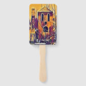 BEÄNGSTIGENDER SPOOKING FÄCHER (Rückseite)