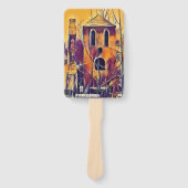 BEÄNGSTIGENDER SPOOKING FÄCHER (Vorderseite)