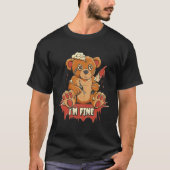 Beängstigender Teddy Bär T-Shirt (Vorderseite)
