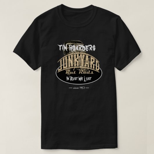 Beängstigender Text T-Shirt (Design vorne)